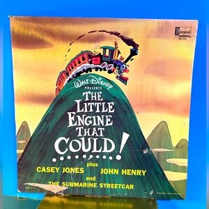 Walt Disney 1964 The Little Engine That Could Disneyland & Casey Jones Record